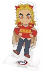 [Used] Acrylic Stand- Acrylic Panel: Kyojuro Rengoku (Demon Slayer x ufotable Cafe/Machi Asobi CAFE Christmas 2023 Event - Random Acrylic Panel)Stand A"