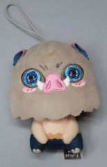 [Used] Keychain Inosuke Hashibira Mochipiko Mascot 1 "Demon Slayer"