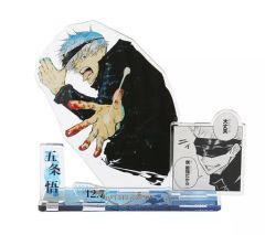 [Used] Acrylic Stand・Acrylic panel Satoru Gojo Famous Scene Diorama Figures "Jujutsu Kaisen"