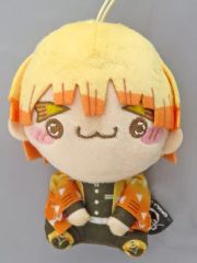 [Used] Keychain Zenitsu Agatsuma Mochipiko Mascot 1 "Demon Slayer"
