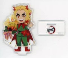 [Used] Acrylic Stand- Acrylic Panel: Kyojuro Rengoku "Demon Slayer x ufotable Cafe/Machi Asobi CAFE Christmas Event 2022 Random Acrylic"Stand B"