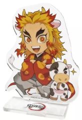 [Used] Acrylic Stand- Acrylic Panel: Kyojuro Rengoku "Demon Slayer: Kimetsu no Yaiba Kimetsu Festival Online - Anime 2nd Anniversary Festival - Year of the Ox Mini Character Random Acrylic"Stand" ufotable WEBSHOP made-to-order limited edition