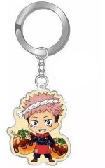 [Used] Miscellaneous Goods Yuji Itadori Takoyaki Metal Keychain "Jujutsu Kaisen" Osaka Limited Edition