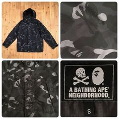 ★激レア★ ネイバーフッド × BAPE CAMO スノボ ジャケット Sサイズ a bathing ape NEIGHBORHOOD snowboard jacket エイプ ベイプ NBHD i5