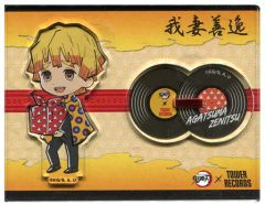 [Used] Acrylic Stand・Acrylic panel Zenitsu Agatsuma acrylic Stand"Demon Slayer: Kimetsu no Yaiba x TOWER RECORDS"