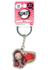 【中古】キーホルダー 竈門禰豆子(カニ) メタルキーホルダー 「鬼滅の刃」 北陸限定