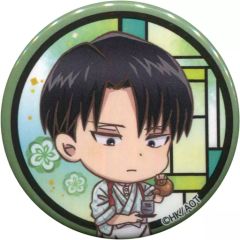 [중고] 배지 핀스 (캐릭터) 리바이 [카페 진격의 거인 in SWEETS PARADISE 트레이딩캔 배지]