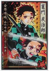 [Used] Character Card Tanjirō Kamado"Demon Slayer: Kimetsu no Yaiba Status Card Collection"