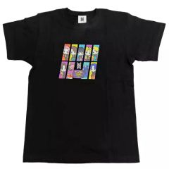 중고 衣類 BTS 防弾少年団 TRAVEL COLLECTION 韓国 Tシャツ ブラック 「TinyTAN」