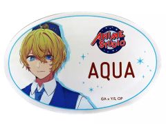 [중고] 배지 ·빈즈 호시노 아이쿠 아이우미(아쿠아) ANIME STUDIO CAST 명찰 배지 [[추시의 아이]]