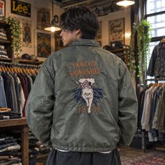 ジブリ もののけ姫 荒ぶる森の神 コーチジャケット GBL Mサイズ - メルカリ