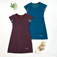 お買い得! 2点セット! mont-bell モンベル WIC.ストレッチ トレールワンピース レディース 1104925