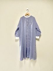 中川政七商店 手織り麻を使ったフリルシャツ 定価2.1万 販売継続品