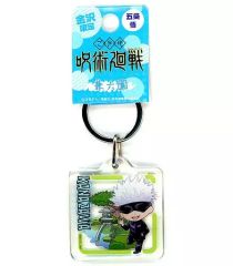 [중고] 잡화 고죠 사토루(겐로쿠엔) 클리어키링[주술회전] 가나자와 한정