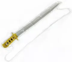 【中古】置物・装飾品 三日月宗近・抜刀 ビニール刀剣 「刀剣乱舞-ONLINE- 十周年記念商品 刀剣乱舞 おみくじ風くじ 刀剣万屋本舗限定」 大吉 刀剣乱舞万屋本舗限定