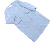 SLOBE IENA スローブイエナ ウール混 ノーカラー コート size38/水色◇◇ レディース