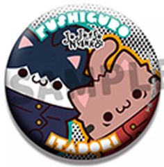[중고] 배지 ·빈즈 이타도리 유지& 후시구로 메구미 [MEGA CAT PROJECT 마술 회전 마술 냥코 캔 배지 컬렉션]