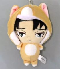 [중고] 봉제인형 마스코트·봉제인형 배지 리바이(어린 시절판) 아니마루코 봉제인형 마스코트 [진격의 거인]