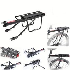 自転車 荷台 サイクルキャリア リアキャリア 後付け クロス  交換 脱着簡単 キャンプ サドル