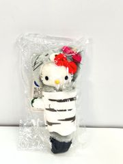 Sanrio　ハローキティ　mountain meadows　ご当地　白樺　オコジョ　色違い　グレー　ぬいぐるみ　マスコット　キーホルダー　Aランク　24