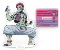 [Used] Akaza Acrylic Mascot from "Demon Slayer: Kimetsu no Yaiba the Movie: Mugen Train" (Theatrical Merchandise)