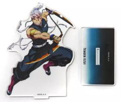 [Used] Merchandise: Uzui Tengen World Tour Original Illustration Acrylic Mascot - "Demon Slayer: Kimetsu no Yaiba World Tour Screening - Upper Moons Assemble, and to the Swordsmith Village" Theater Goods