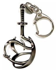 [Used] Keychain - Mitsuri Kanroji Nichirin Sword Metal Charm - "Demon Slayer: Kimetsu no Yaiba World Tour Screening - The Miracle of Bonds and the Hashira Training" Theater Goods
