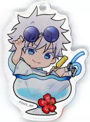 [Used] Keychain Satoru Gojo A Acrylic Keychain "Marukuji Jujutsu Kaisen Kaidama/Tamaori [Chapon!]" Medium Luck - 1