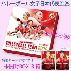 お得セット】バレーボール女子日本代表2026 トレーディングmini色紙 未