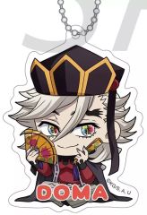 [Used] Keychain - Doma - "Demon Slayer: Kimetsu no Yaiba Acrylic Keychain Collection"