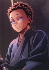 [Used] Paper board/plate, 6th edition key visual illustration board (Hakuji ver.) "Demon Slayer: Kimetsu no Yaiba the Movie: Infinity Castle Arc - Chapter 1: Akaza's Return" 7th edition attendance thank you gift