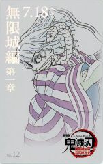 [Used] Character Card: Obanai Iguro "Demon Slayer: Kimetsu no Yaiba the Movie - Infinity Castle Arc Chapter 1: Akaza's Return Movie Ticket Style Collection Card" Theater Goods