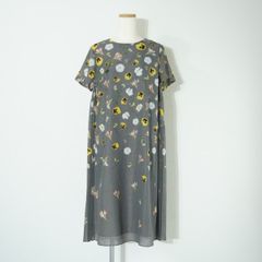 noko ohno ノコ オーノ プリーツ ジャケット フラワー 花 ボタン 長袖