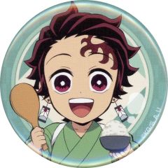 [Used] Badges and Pins Tanjirō Kamado"Demon Slayer: Kimetsu no Yaiba Pop-up Shop Kimetsu Shokudo Random Can Badge"
