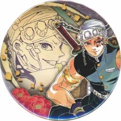 [Used] Badge/Pin: Tengen Uzui "Demon Slayer: Kimetsu no Yaiba Koyoharu Gotouge Original Art Exhibition Collection Can Badge Vol. 6"