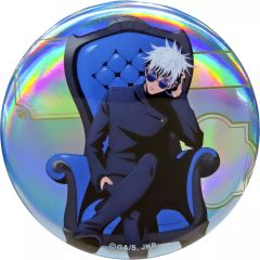 [Used] Badge Bins Satoru Gojo(Full body) "Jujutsu Kaisen PLAZA in Loft Trading Can Badge ~Chair: Blue~"