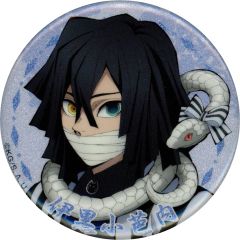 [Used] Badge Bins Iguro Obanai (close-up of face) "Demon Slayer: Kimetsu no Yaiba in Namjatown ~Ikoi no Sato Tour Part 2~ Can Badge Collection"