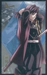 [Used] Character Card: Giyu Tomioka "Demon Slayer: Kimetsu no Yaiba the Movie: Infinity Castle Chapter 1 Akaza's Return Original Illustration Battle Preparations Random Photo Card B" Theater Goods Third Release