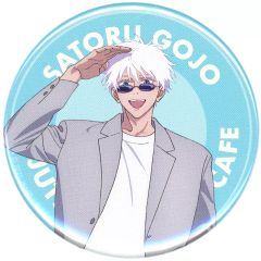 [Used] Badge Bins Satoru Gojo"Jujutsu Kaisen Cafe 2024 Jujutsu Kaisen 0 Movie Can Badge"