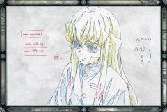 [Used] Postcard - Tokito Muichiro Postcard - "World Tour Screening Demon Slayer: Kimetsu no Yaiba - The Miracle of Bonds, and the Pillar Training × ufotable DINING First Half" Fun Lottery Double Chance Prize - Shared Prize