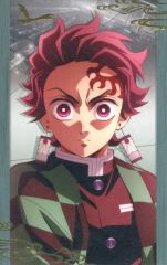 [Used] Character Card Tanjirō Kamado"Demon Slayer: Kimetsu no Yaiba the Movie: Infinity Castle Arc Chapter 1 - Akaza's Return - Newly Drawn Illustration - Battle Preparations - Random Photo Card A" - Third wave of movie merchandise