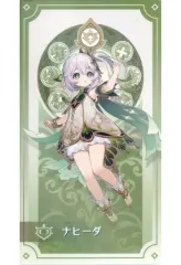 【中古】キャラカード ナヒーダ イラストカード 「原神 テイワットでの果てなき冒険の旅・フォンテーヌ編 ゲームアート展覧会」 ミッションクリア特典