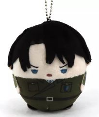 [중고] 봉제인형 마스코트 리바이 아커만(코트 ver.) [진격의 거인 푹신한 코로 린] 애니메이트 BOX 구입 특전
