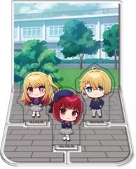 [Used] Acrylic Stand• Acrylic Panel 03. Aqua & Ruby & Arima Kana Acrylic Diorama Stand"Oshi no Ko"