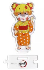 [중고]아크릴스탠드· 아크릴 패널 아가츠마 젠이츠(요시코/흰색 채우기) [귀멸의 칼날 무한열차편·유곽편 캐릭터 그림책 카페 in ufotable Cafe×마치아소비 CAFE 신작에 짱이 연결되는 랜덤아크릴스탠드A(유곽편)]