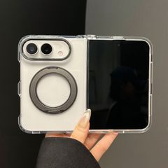 可愛い foxy illustrations iPhoneケース ブラックとシルバー CASETiFY