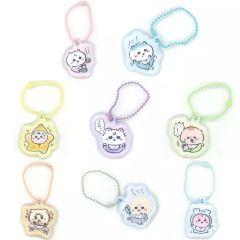 [중고]키링 전 8 종 세트 [치이카와 어쩐지 작고 귀여운 녀석 Chiikawa Baby 트레이딩 PVC 푹신한키링]