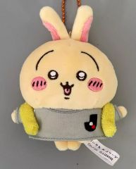 [중고]키링 토끼(응원) 유니폼 마스코트 [치이카와 어쩐지 작고 귀여운 녀석 × J리그]