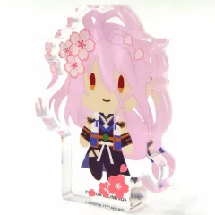 【中古】アクリルスタンド・アクリルパネル 千子村正 御伴散歩 さくら装備 アクリルブロック 「刀剣乱舞-ONLINE- 大本丸博 2025」