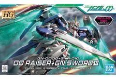 【中古】プラモデル 1/144 HG GN-0000+GNR-010 ダブルオーライザー+GNソードIII 「機動戦士ガンダム00」